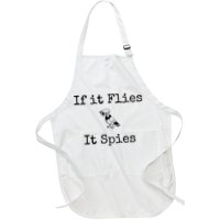 If It Flies It Spies Funny Bird Spy Apron