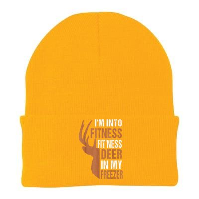 IM Into Fitness Deer In My Freezer Knit Cap Winter Beanie