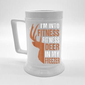 IM Into Fitness Deer In My Freezer Beer Stein