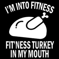 IM Into Fitness Funny Turkey Holiday 16 in Basic Backpack