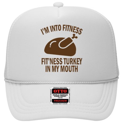 IM Into Fitness Funny Turkey Holiday Trucker Hat