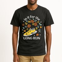 In It For The Long Run Floral Tall T-Shirt