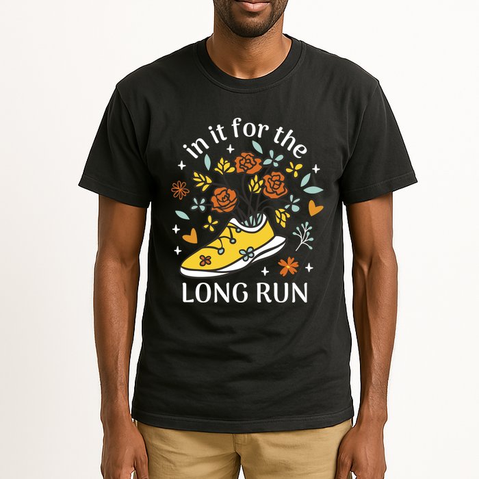In It For The Long Run Floral Tall T-Shirt