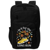 In It For The Long Run Floral Impact Tech Backpack