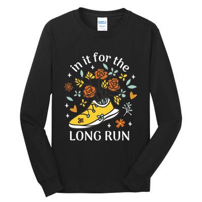 In It For The Long Run Floral Tall Long Sleeve T-Shirt