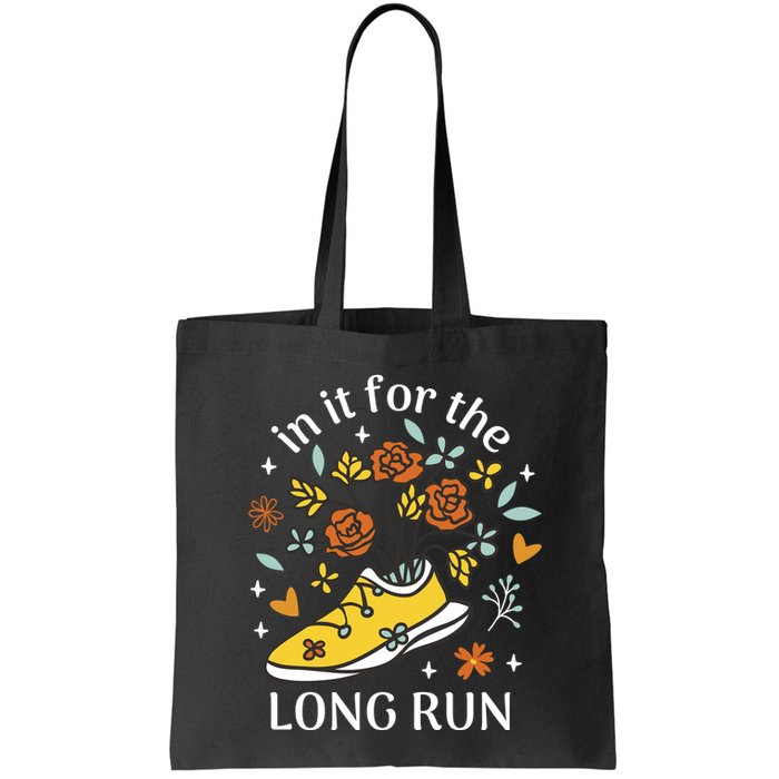 In It For The Long Run Floral Bag