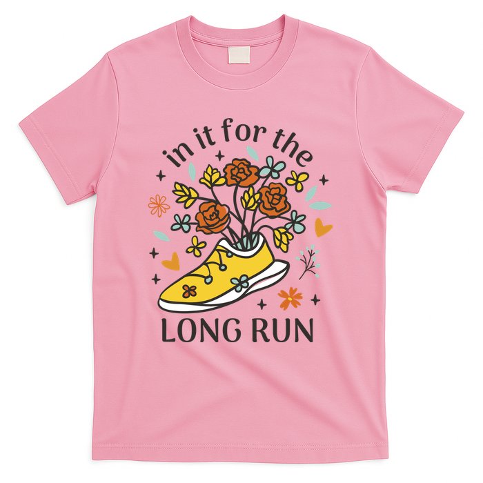 In It For The Long Run Floral T-Shirt