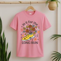 In It For The Long Run Floral T-Shirt