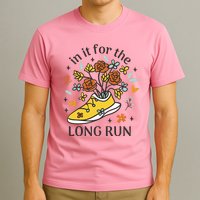 In It For The Long Run Floral T-Shirt