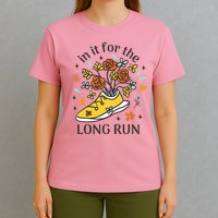 In It For The Long Run Floral T-Shirt