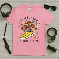 In It For The Long Run Floral T-Shirt