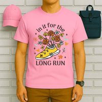 In It For The Long Run Floral T-Shirt