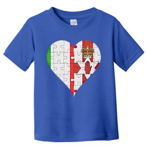 Italian Irish Flag Heart Gift Toddler T-Shirt