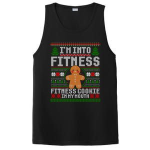 IM Into Fitness Cookie Gingerbread Ugly Christmas Sweater Great Gift PosiCharge Competitor Tank