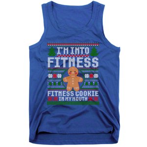 IM Into Fitness Cookie Gingerbread Ugly Christmas Sweater Great Gift Tank Top