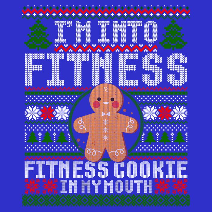 IM Into Fitness Cookie Gingerbread Ugly Christmas Sweater Great Gift Kids T-Shirt