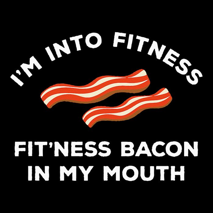 Im Into Fitness Funny Breakfast Meat Gift For A Bacon Lover Cooling Performance Crew T-Shirt
