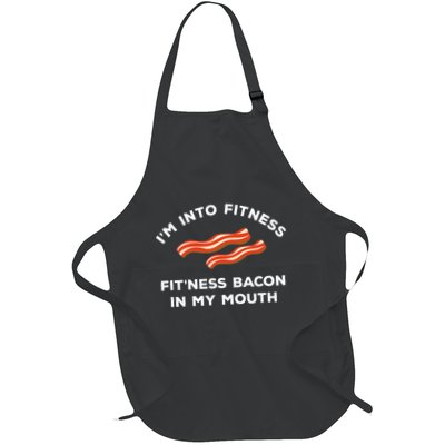 Im Into Fitness Funny Breakfast Meat Gift For A Bacon Lover Apron