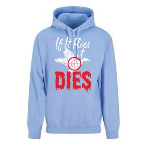 If It Flies It Dies Funny Duck Goose Cute Gift Unisex Surf Hoodie