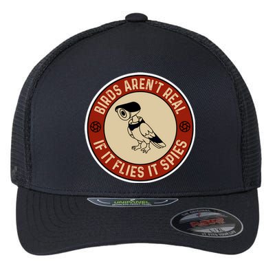 If It Flies It Spy Bubblefree Stickers Flexfit Unipanel Trucker Cap