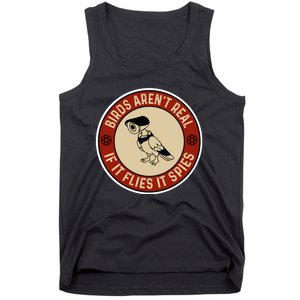 If It Flies It Spy Bubblefree Stickers Tank Top