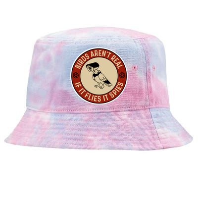 If It Flies It Spy Bubblefree Stickers Tie-Dyed Bucket Hat