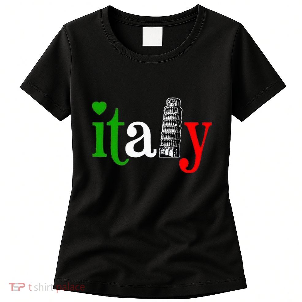 Italy Italian Flag Womens T-Shirt