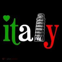 Italy Italian Flag Womens T-Shirt