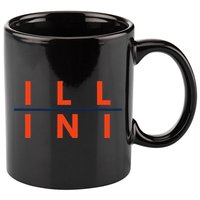 Illinois Il Fans 11oz C Handle Ceramic Mug