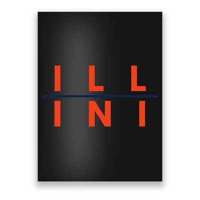 Illinois Il Fans Poster