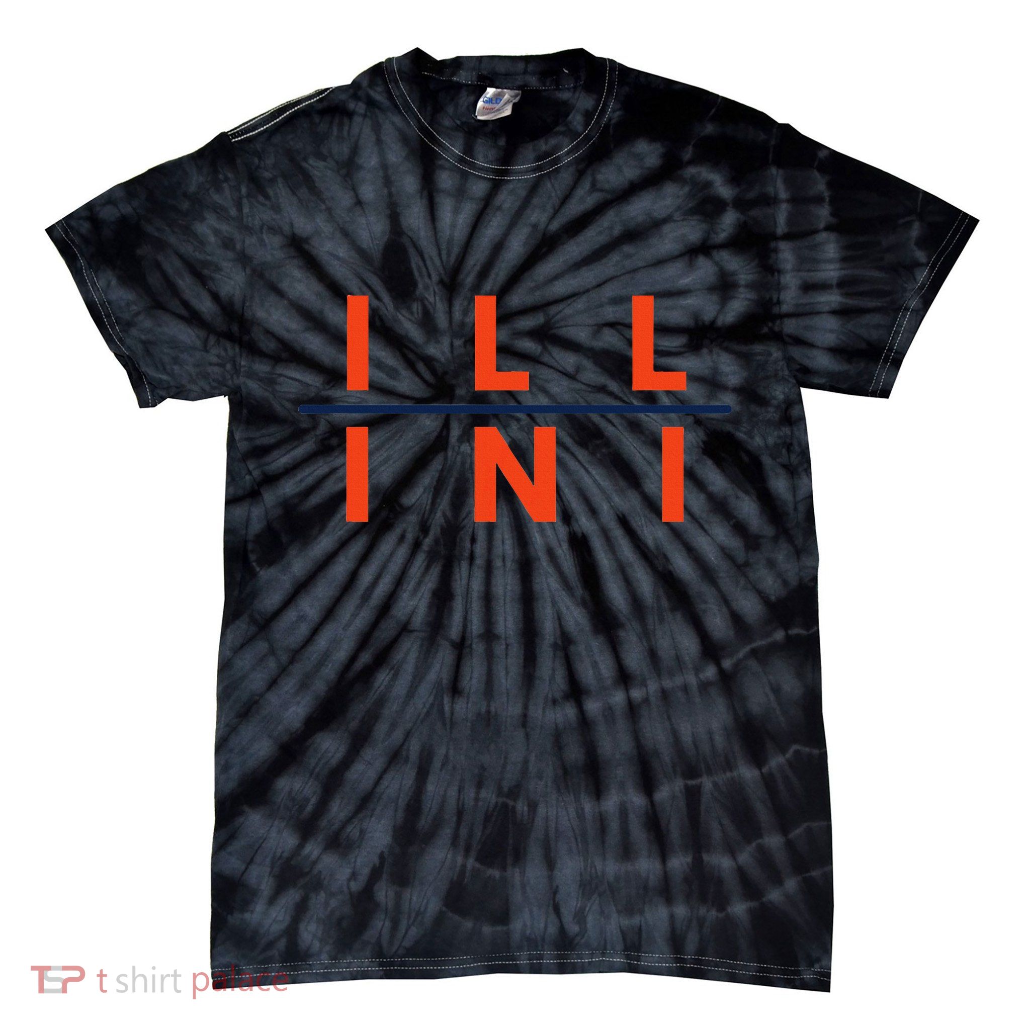 Illinois Il Fans Tie-Dye T-Shirt
