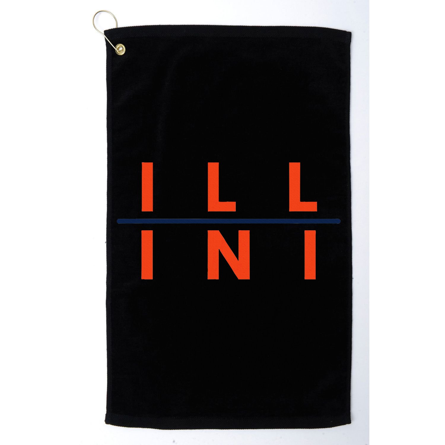 Illinois Il Fans Golf Towel