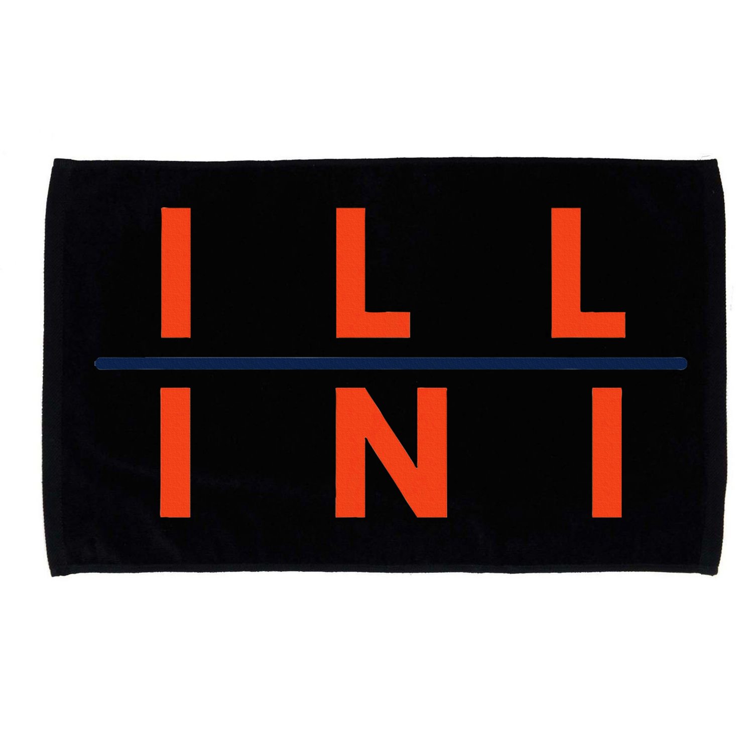 Illinois Il Fans Microfiber Hand Towel