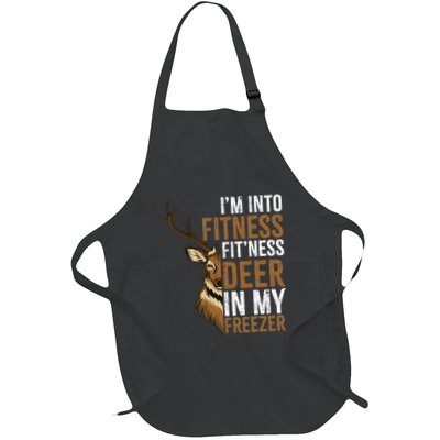 I'm Into Fitness Fit'ness Deer In My Freezer Hunting Deer Apron