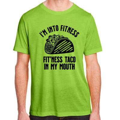 Im Into Fitness Fitness Taco In My Mouth Adult ChromaSoft Performance T-Shirt