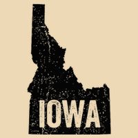 Idaho Iowa Funny Geography Mix Up Zip Tote Bag