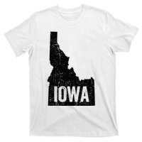 Idaho Iowa Funny Geography Mix Up T-Shirt