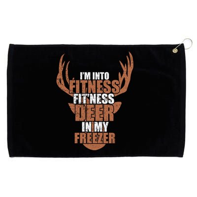 IM Into Fitness Deer Freezer Grommeted Golf Towel