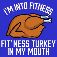 IM Into Fitness Turkey In My Mouth Funny Thanksgiving 16 in Basic Backpack