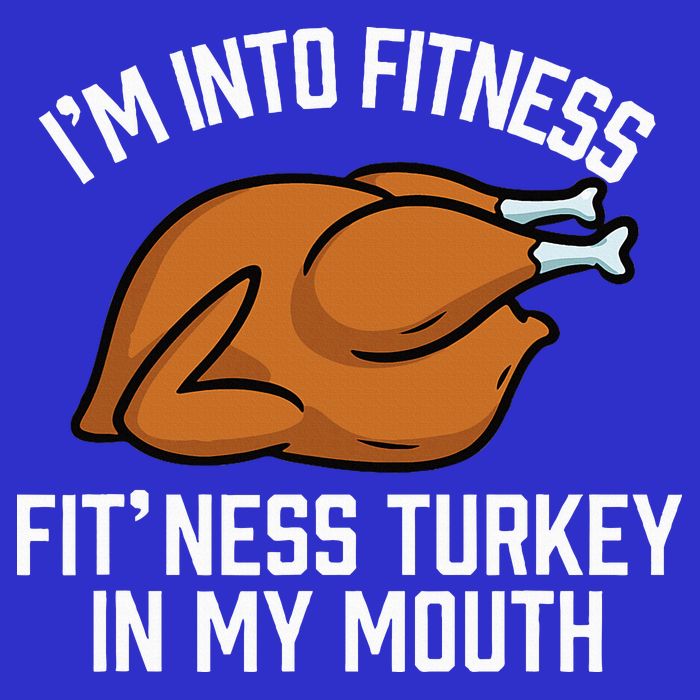 IM Into Fitness Turkey In My Mouth Funny Thanksgiving 16 in Basic Backpack