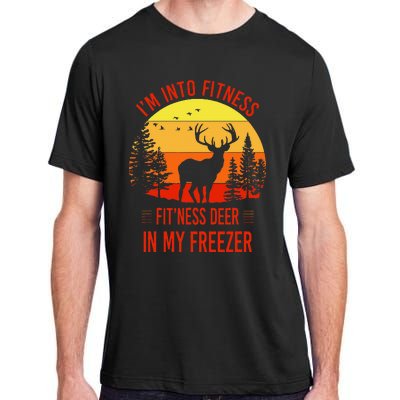 IM Into Fitness. FitNess Deer In My Freezer Adult ChromaSoft Performance T-Shirt