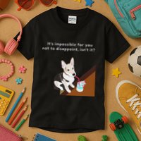 It’S Impossible For You Not To Disappoint Isn’T It Graphic Kids T-Shirt