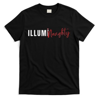 Illuminaughty Illuminati Funny Conspiracy T-Shirt