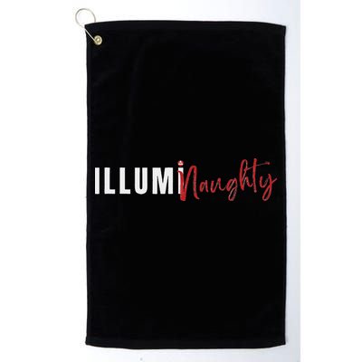 Illuminaughty Illuminati Funny Conspiracy Golf Towel