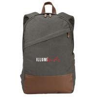 Illuminaughty Illuminati Funny Conspiracy Cotton Canvas Backpack