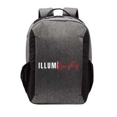 Illuminaughty Illuminati Funny Conspiracy Vector Backpack