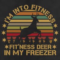 I'm Into Fitness Fit'ness Deer In My Freezer Funny Hunting Gift Hat