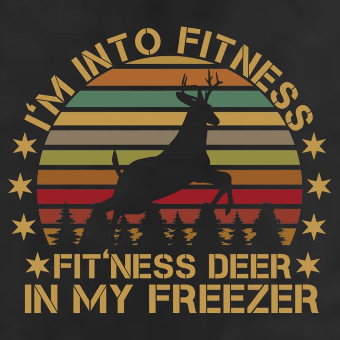 I'm Into Fitness Fit'ness Deer In My Freezer Funny Hunting Gift Hat