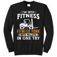 Im Into Fitness Funny Forklift Operator Sweatshirt