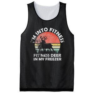 IM Into Fitness FitNess Deer In My Freezer Retro Fitness Mesh Reversible Basketball Jersey Tank